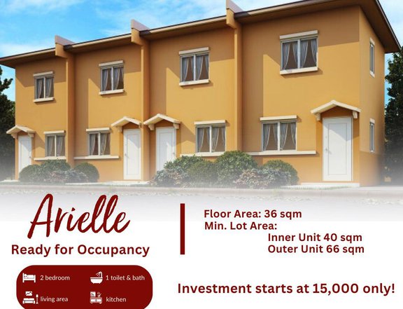 2-Bedroom Townhouse (RFO) for Sale in Iloilo
