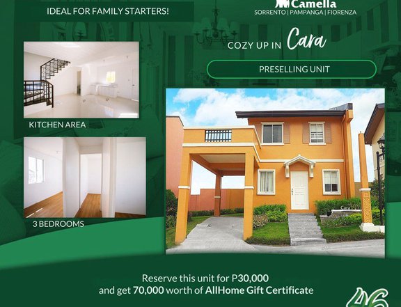 3-bedroom Preselling House For Sale in Angeles Pampanga