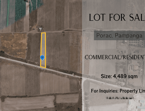 Lot for Commercial, Residential, Industrial in Porac Pampanga for sale