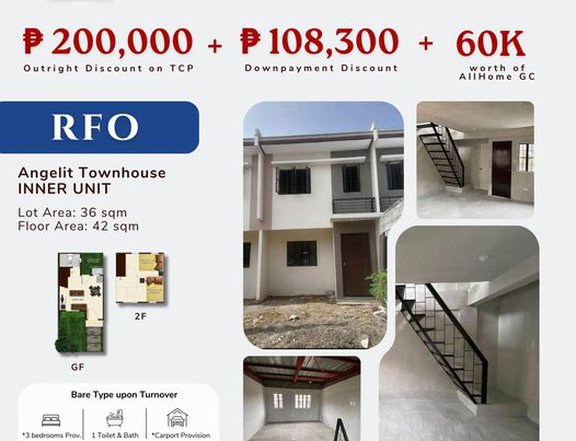 3-bedroom Townhouse For Sale in Lumina General Trias Cavite