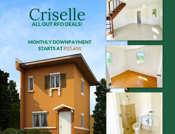 2BR CORNER LOT HOUSE AND LOT FOR SALE IN CAMELLA CALAMBA