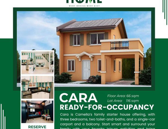 3-bedroom Single Attached House RFO For Sale in Orani Bataan