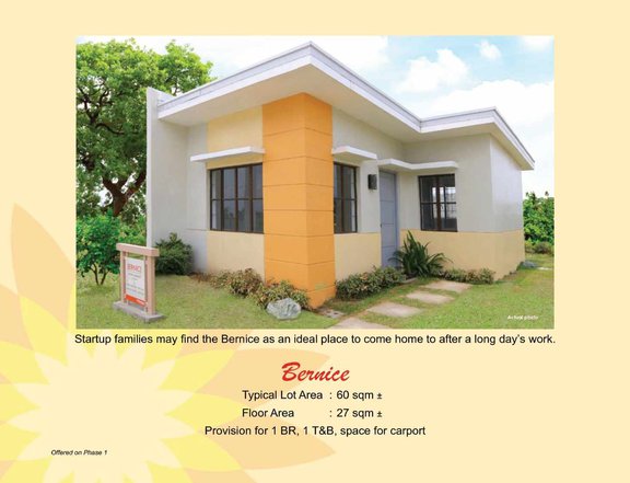 1-bedroom Single Attached House For Sale in Trece Martires Cavite