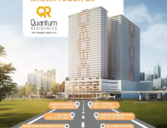 condo for sale in pasay quantum residences near libertad cartimar