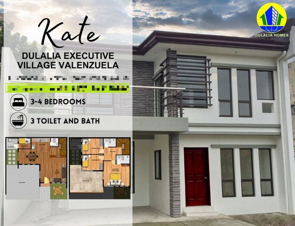 Preselling 4-bedroom Single Attached House For Sale in Valenzuela