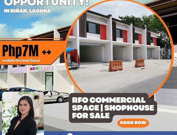 Retail Shophouse (Commercial Space) For Sale in Binan Laguna
