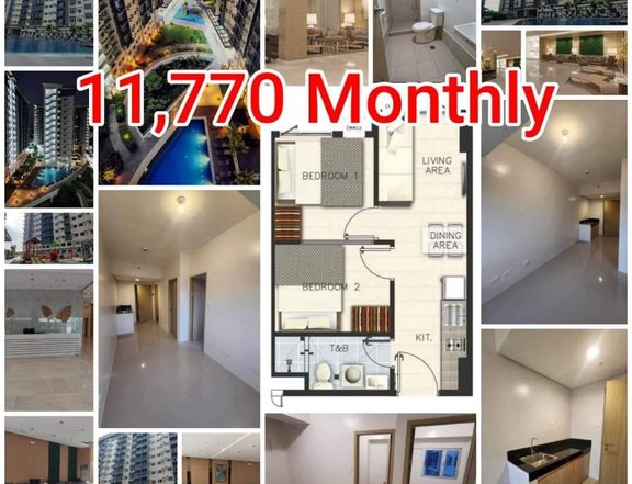 29.65 sqm 2-bedroom Condo For Sale in Quezon City / QC Metro Manila
