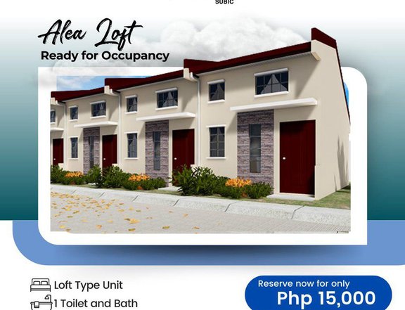 Loft Type Unit For Sale in Subic Zambales