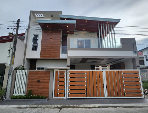 FOR SALE BRAND NEW MODERN 4BR CONTEMPORARY HOUSE AND LOT WITH POOL NEAR MARQUEE MALL & NLEX