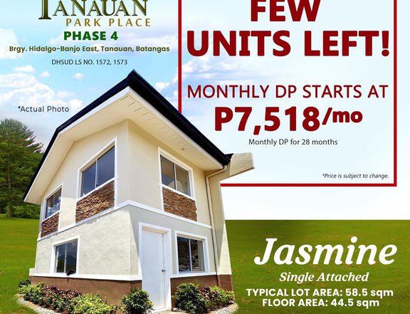 Affordable Jasmin Duplex For Sale Tanauan Batangas Tanauan Park Place