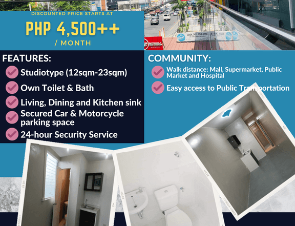 AFFORDABLE STUDIO TYPE FOR RENT ALONG ORTIGAS AVE