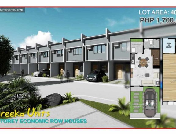 2 Storey Economic Rowhouse For Sale in Daanbantayan