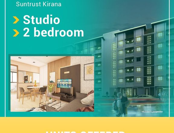 SPACIOUS MIDRISE STUDIO UNIT CONDOMINIUM FOR SALE IN SUNTRUST PASIG CITY