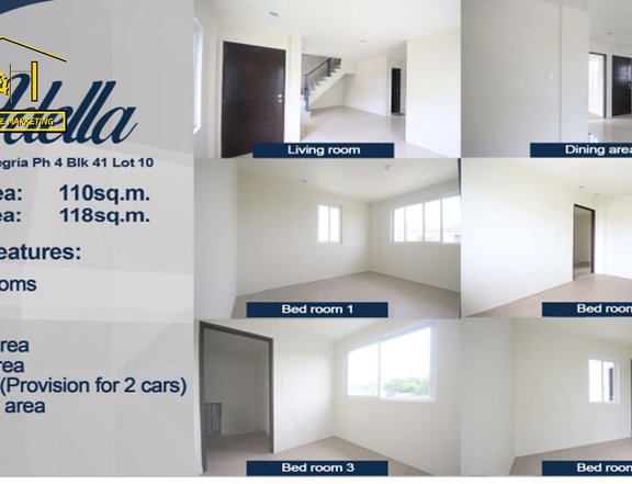 4-bedroom Duplex / Twin House For Sale in Loma de Gato, Marilao Bulacan