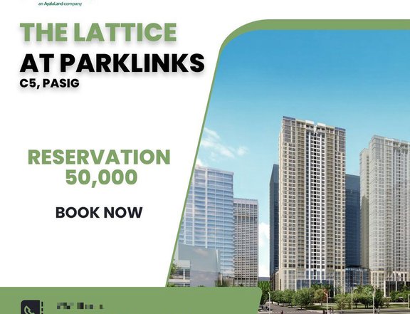 1 BR in The Lattice at Parklinks | Pre-selling Condominium in Pasig