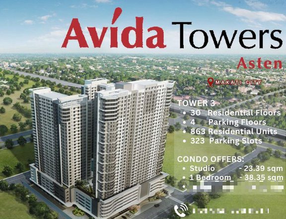 Studio Condo For Sale in San Antonio, Makati