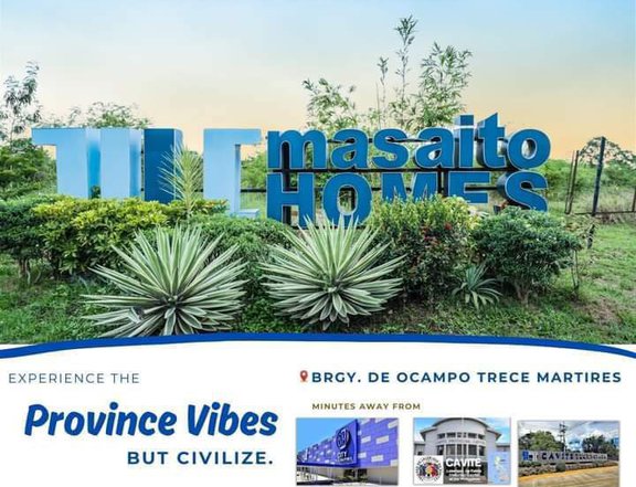 Masaito Homes Trece; fully furnished with 3-bedroom Single Attached House in Trece Martires Cavite