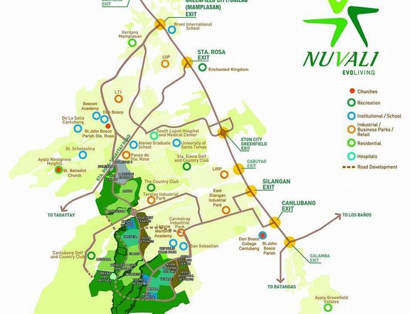 Avida Settings Nuvali Lot for Sale near Clubhouse Amenities