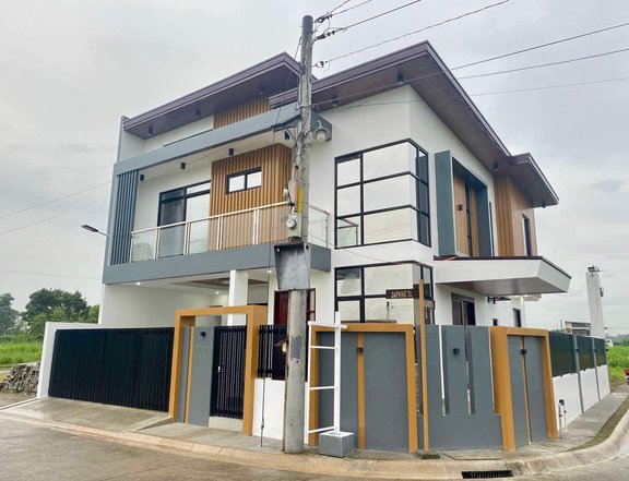 Corner New Build House 4 bedroom single detached house for sale in Clark Mabalacat Pampanga