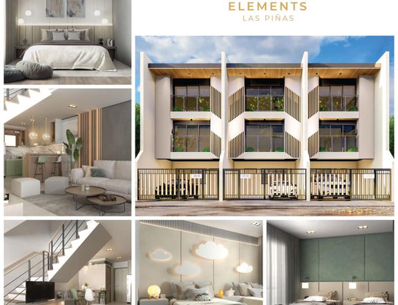 The Elements offers a Ready For Occupancy Furnished 4-bedroom Townhouse For Sale in Las Pinas