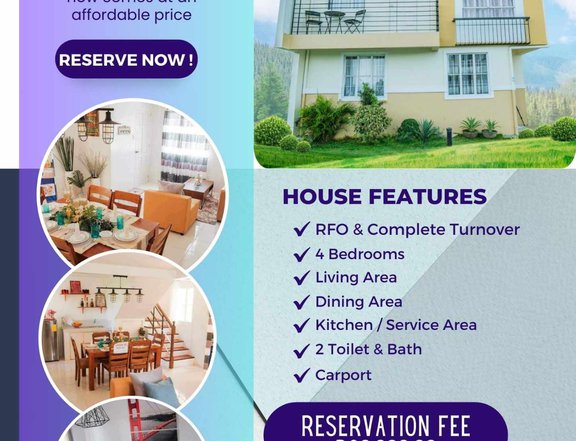 Masaito Trece offers 4-bedroom Single Attached House For Sale in Trece Martires Cavite