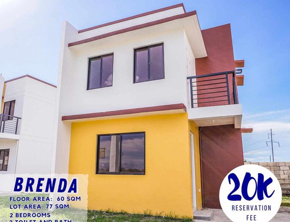 Lanello Heights by Masaito Homes; 2-bedroom Single Attached House For Sale in General Trias Cavite