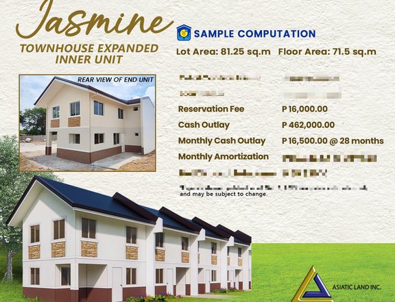 Discounted 3-bedroom Townhouse For Sale thru Pag-IBIG in General Trias Cavite