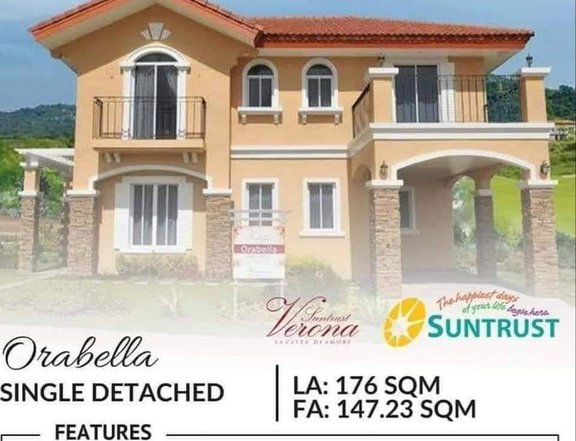 4-bedroom Complete Single Attach House For Sale in Silang Cavite - Orabella - Suntrust