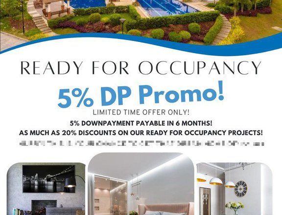 20% discount on Ready for Occupancy Projects