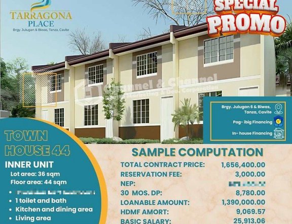 AFFORDABLE TOWNHOUSE