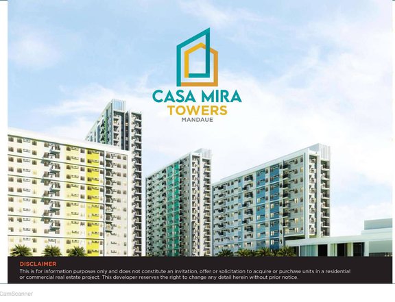 Pre Selling Condominium For Sale in Casa Mira Towers Mandaue Cebu