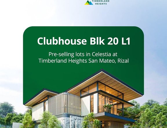 Preselling 492 sqm Corner Lot For Sale in Timberland Heights San Mateo Rizal - Prestige by Filinvest