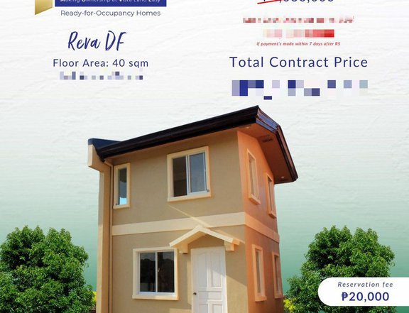 Ready For Occupancy 2-bedroom Townhouse For Sale in Koronadal South Cotabato