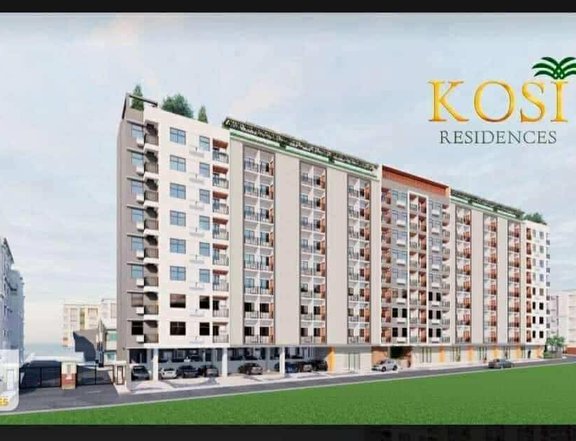 Pasalo Studio Unit with Balcony for Sale in Kosi Residences Paranaque City