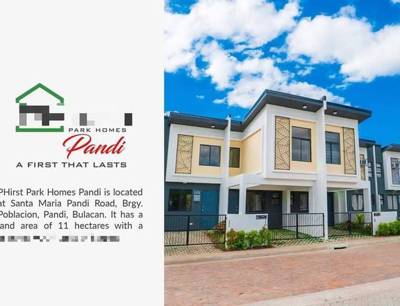 2-bedroom Townhouse For Sale in Phirst Park Homes Pandi Bulacan