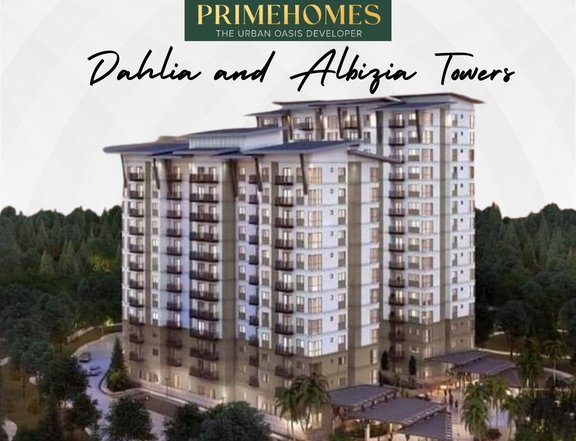 RFO Studio & 1BR Condo Unit in Laselva at Primehomes Capitol Hills Quezon City