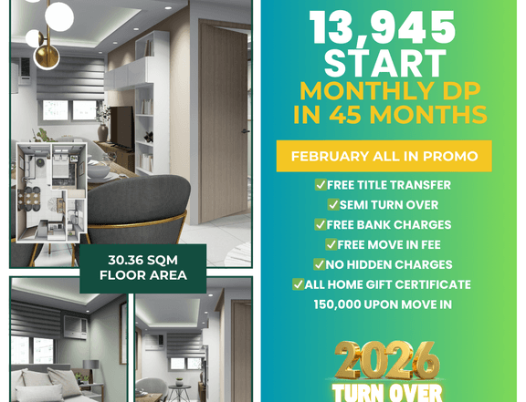 23.76 sqm 1-bedroom Residential Condo For Sale in North Caloocan