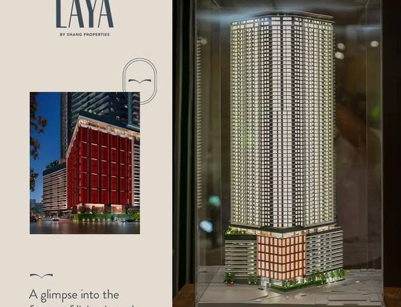 59.45 sqm High-Grade Residential Condo For Sale at Laya by Shang - Pasig City