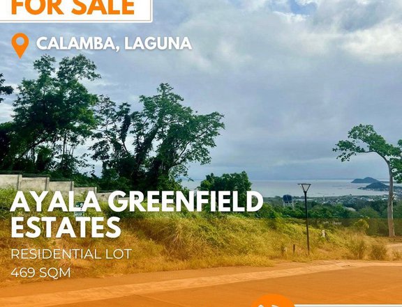 Ayala Greenfield Estates Lot For Sale in Calamba Laguna