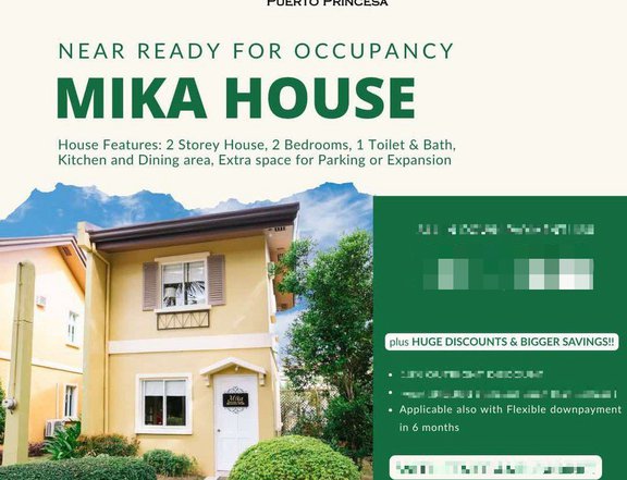 RFO 2 BEDROOMS FOR SALE IN PUERTO PRINCESA PALAWAN