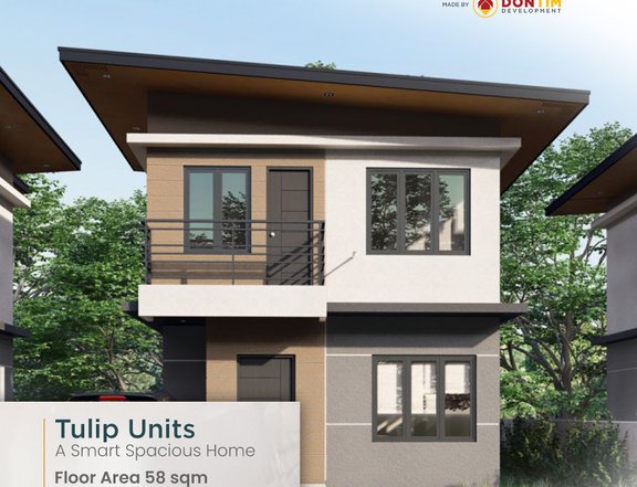 2-bedroom Single Attached Tulip Model For Sale in The West Midland Silang Cavite
