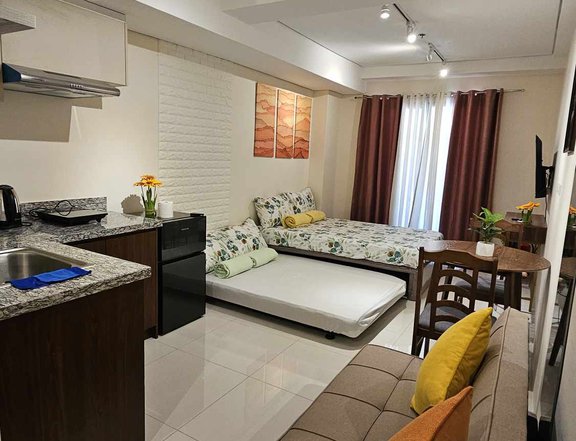 Charming Studio Condo with Balcony and Garden View at Selendra, Baguio City