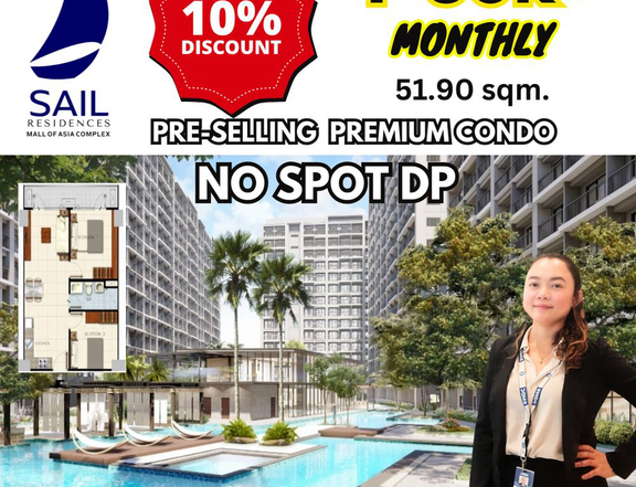 51.90 sqm 2-bedroom Condo For Sale in Pasay Metro Manila