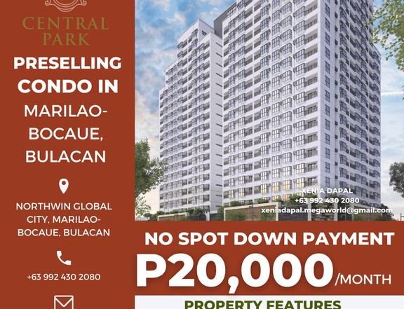 55.50 sqm 1-bedroom Condo For Sale in Marilao Bulacan