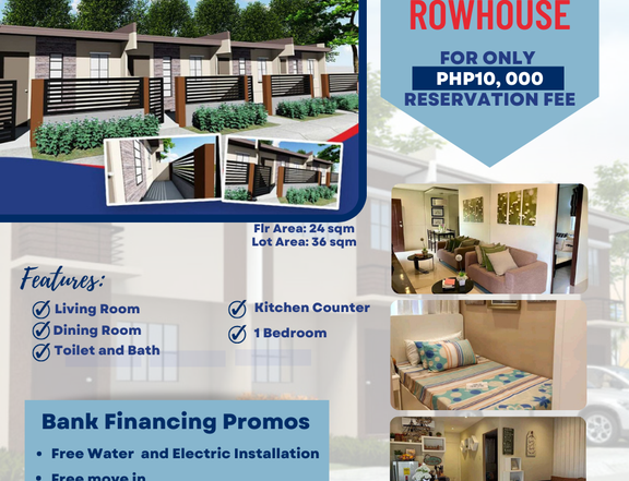 Lumina Eliza 1-Bedroom For Sale in Pandi Bulacan