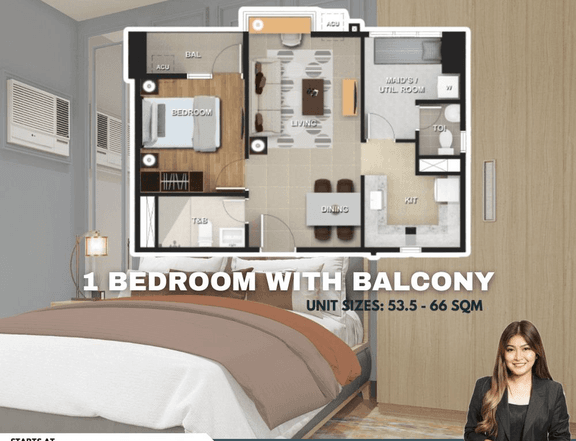 1 BEDROOM W/ BALCONY | HIGHEND PRESELLING CONDO IN BULACAN ALONG NLEX