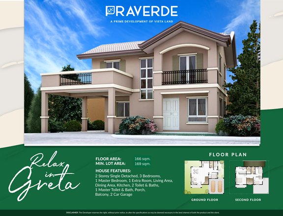 5-bedroom Single Detached House For Sale in Dasmarinas Cavite PRAVERDE