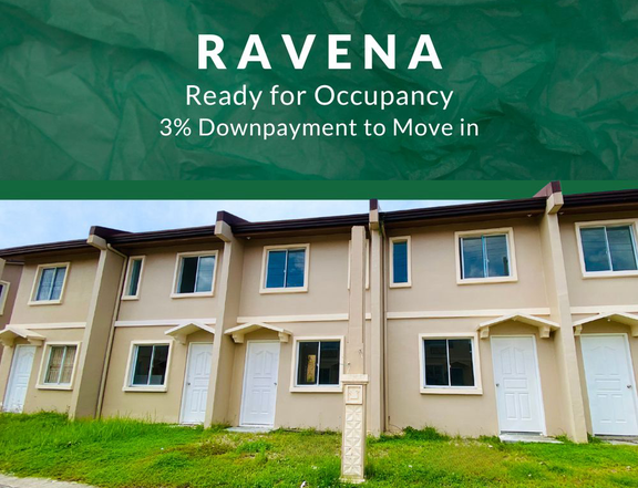 Ready for Occupancy House and Lot in Camella Bacolod South (Ravena IU)