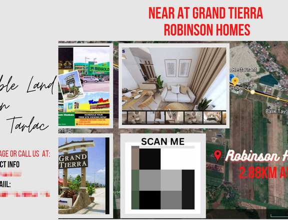 Residential Lot Near Robinson Homes Capas, Tarlac