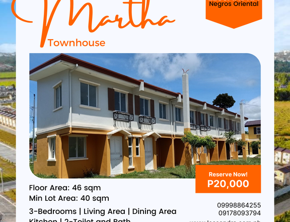 Affordable House and Lot in Dumaguete City